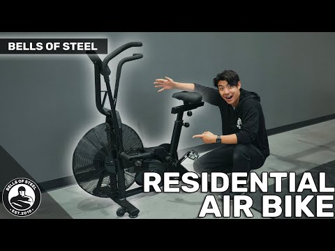 Residential Air Bike with Wind Guard Overview