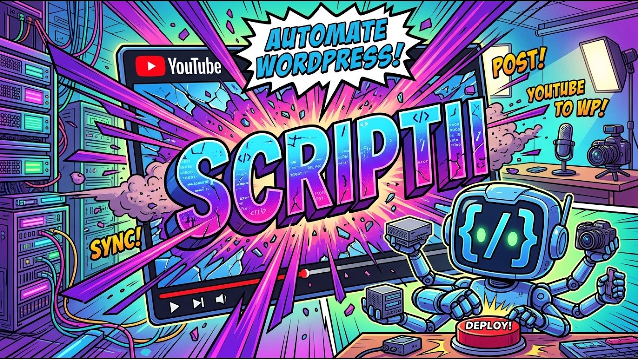 Transform Your YouTube Videos Into WordPress Posts Automatically with SCRIPTII | Guide with HAVOK