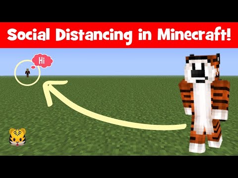 Social Distancing in Minecraft!