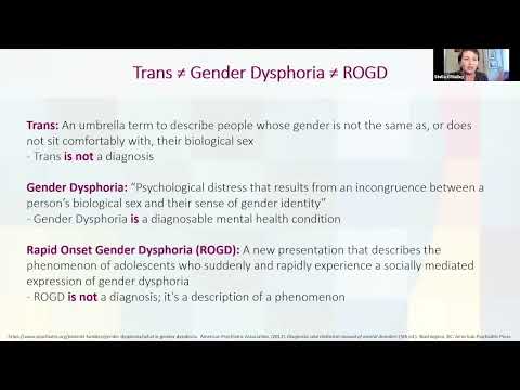 Stella O'Malley: verschil tussen trans, genderdysforie en ROGD