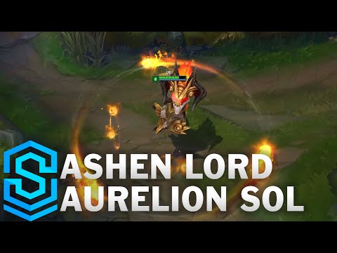 Ashen Lord Aurelion Sol Skin Spotlight - Pre-Release - League of Legends