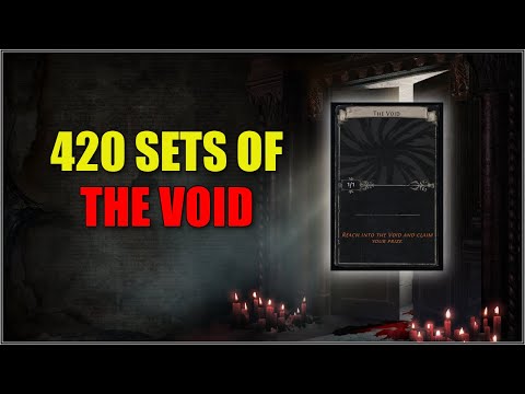 Opening 420 Sets of The Void