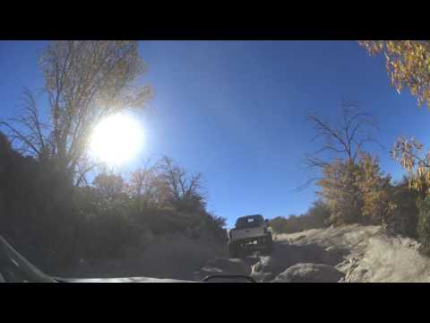Crab Flats and X Trail in a Jeep Grand Cherokee 7" Iron Rock Offroad V8 35/12.5/17 BFG KM2s