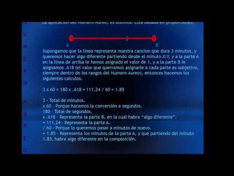 Musica y Matematicas - Sucesion de Fibonacci y Numero Aureo.