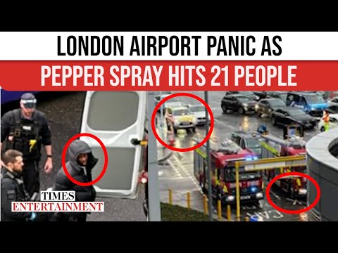 LONDON CHAOS: Heathrow Airport ERUPTS As MYSTERY Spray Attack Leaves 21 Injured In Mass Panic