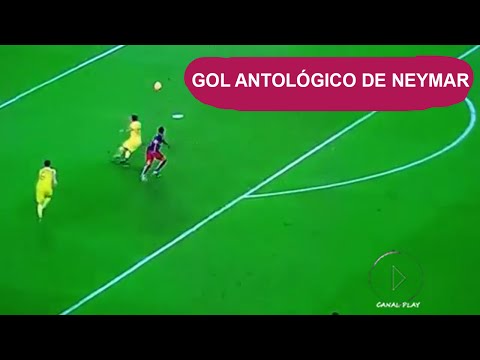 Gol Antológico De Neymar (Barcelona x Villarreal)