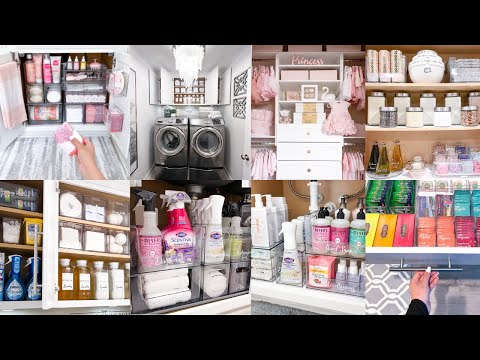 NEW YEAR HOME ORGANIZATION IDEAS 2024 | Satisfying Restock Organizing on a Budget Compilation Video