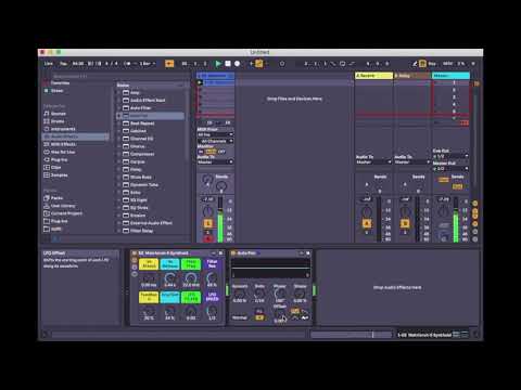 Ableton Live 10 simple tricks - mimicking polyrhythms with audio effects