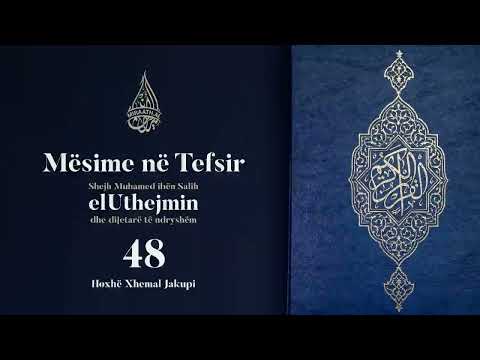 Mësime në Tefsir #48 - elHashr: 1-5 | Hoxhë Xhemal Jakupi