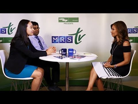 MRS Postdoctoral Award Winners Arnab Banerjee & Jie Xu - 2018 MRS Spring Meeting