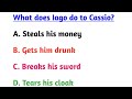 What does Iago do to Cassio?|#othello|#shakespeare|#tragedy|#shorts|#short|#shortvideo|