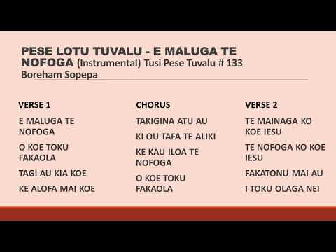 PESE LOTU TUVALU - E MALUGA TE NOFOGA