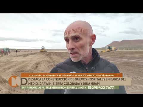 Provincia inició la construcción del nuevo Hospital de Sierra Colorada