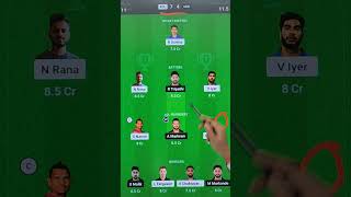 Kolkata vs Hyderabad Dream11 Team , KOL vs SRH Dream11 Prediction , Dream11 Team Of Today Match