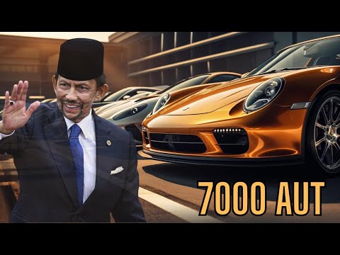 NAJWIĘKSZA KOLEKCJA SAMOCHODÓW NA ŚWIECIE: Sultan Hassanal Bolkiah