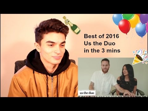 Top Hits of 2016 in 3 minutes - Us The Duo Reaction