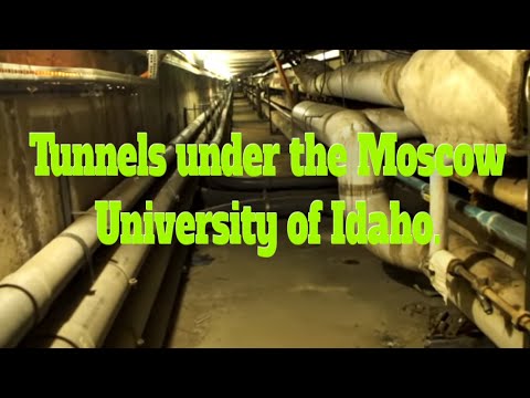 Tunnels under Moscow Idaho University ( I am reposting)