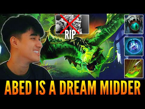 ABED Is A Dream Midlaner - Easy Destroying The Cancer Batrider With Viper - Patch 7.31d - Dota 2