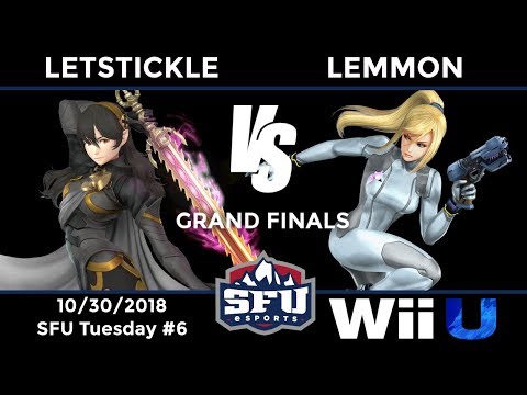 SFU Tuesday #6: Grand Finals - LetsTickle (Corrin) vs Lemmon (Zero Suit Samus, Sheik)