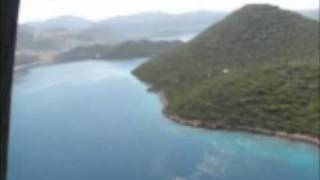 preview picture of video 'Low-ride on Mediterranean Sea with Cessna 172'