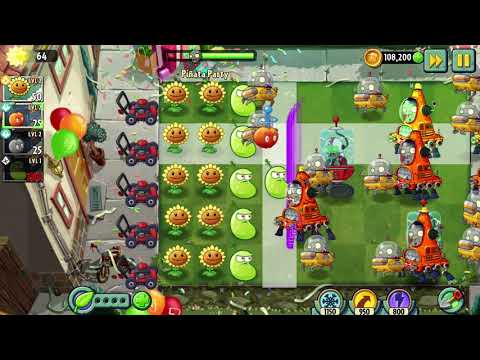 Plants vs Zombies 2 gameplay - Birthday Piñata Party - 11/5/2021