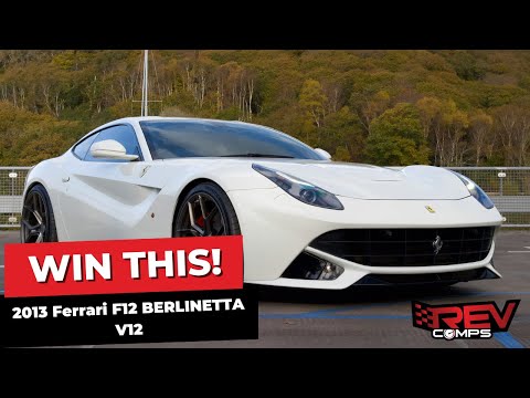 WIN THIS 2013 Ferrari F12 BERLINETTA V12