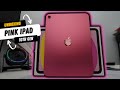 Pink iPad 10th Generation Unboxing & Review 2023 10.9