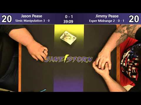 Jason Pease (Simic Manipulation) vs Jimmy Pease (Esper Midrange) - Friday Night Standard 6/14/19