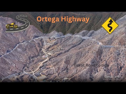 Ortega Highway CA 74 deadly road