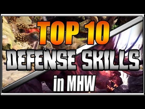 Top 10 Defense Skills in Monster Hunter World