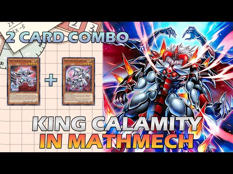 MATHMECH 2 CARD COMBO SUMMONING KING CALAMITY IN YUGIOH MASTER DUEL