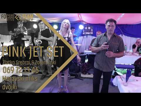 Orkestar PINK JET SET - Moravski mix dvojki (UZIVO), punoletstvo kod Milana Djusica Milutovac 2018