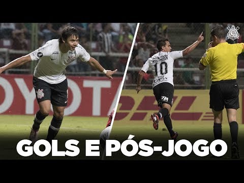 Gols e Pós Jogo - Deportivo Lara 2x7 Corinthians - Libertadores 2018