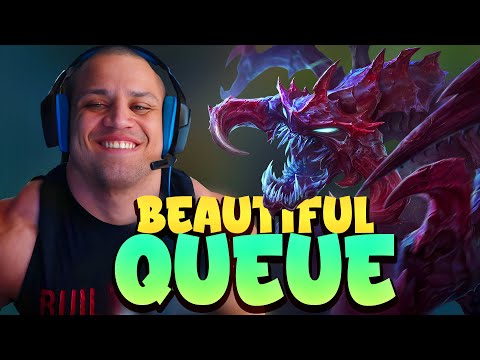 TYLER1: BEAUTIFUL QUEUE | CHO'GATH ADC | SEASON 13