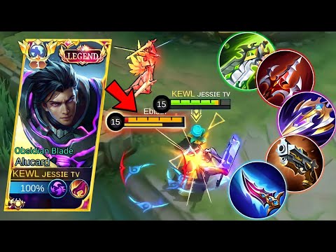 REASON WHY FULL DAMAGE BUILD IS THE BEST!!! ALUCARD BEST BUILD 2023 ( instant delete flying fanny! )