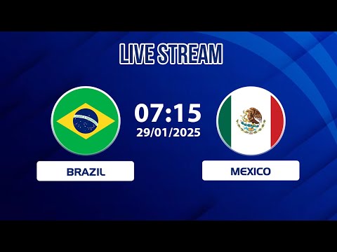 🔴 Brazil vs Mexico | Suffocating pressure and the moment of release
