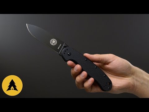 EDC нож Esee Knives Avispa Black Blade AUS-8 Nylon Black (BRK1301B)