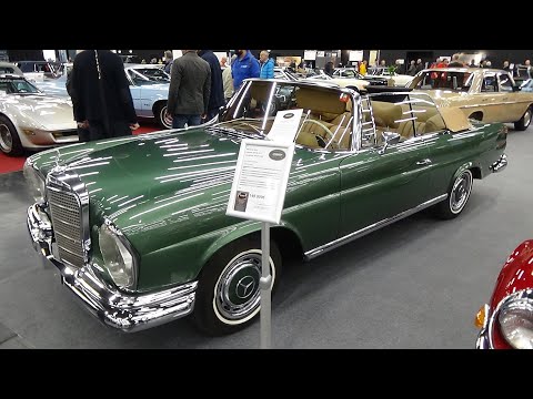 1968 Mercedes-Benz 280 SE 3.5 Cabriolet - Exterior and Interior - Classic Expo Salzburg 2021