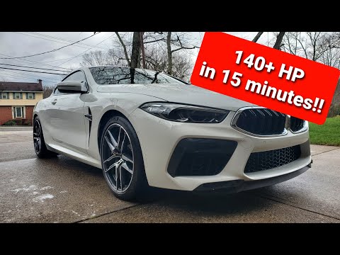 2020 BMW M8 Install of the Race Chip Tune