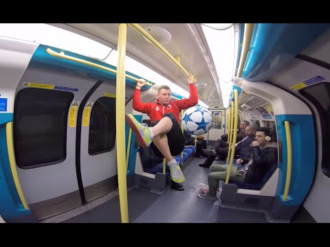 MIND THE GAP! - Freestyle Football London Underground