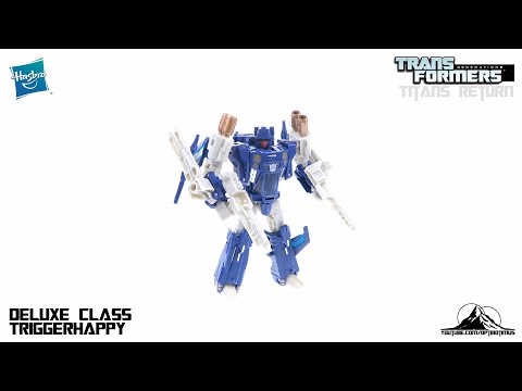 Transformers Titans Return Deluxe Class TRIGGERHAPPY Video Review