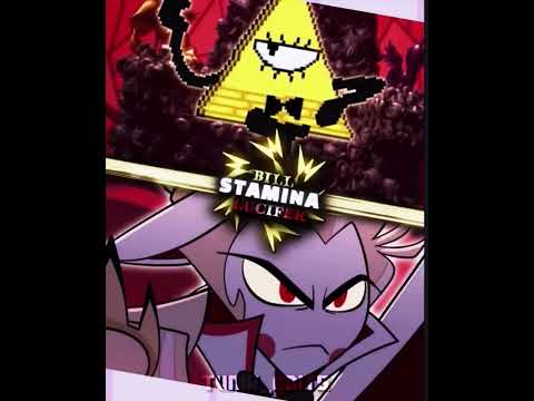 Bill Cipher vs Lucifer Hazbin Hotel #alightmotion #edit #hazbinhotel #lucifer #vs #billcipher