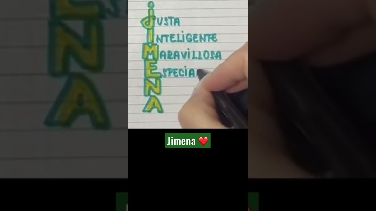 Significado del nombre JIMENA #significado #nombre #jimena