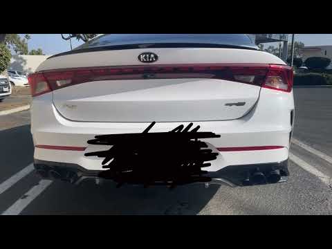 Muffler Delete 2021 Kia K5 GT Line