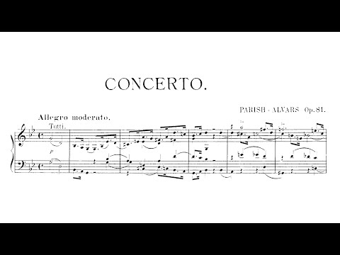 Elias Parish-Alvars – Harp Concerto, in G minor