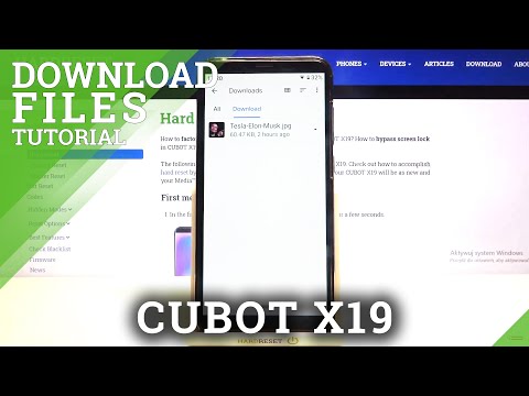 Downloaded Files Location - Find Saved Files in CUBOT X19