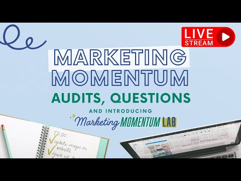 Marketing Momentum: Audits, Questions and the Lab