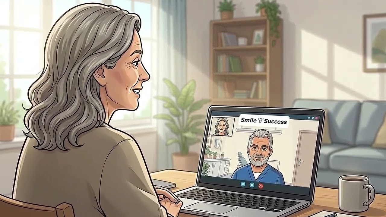 Sophie — sedation-supported full-arch patient testimonial