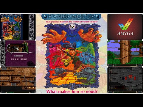 Borsuk Retro Gry TV: AMIGA - BENEFACTOR (Psygnosis 1994) Longplay Live #2
