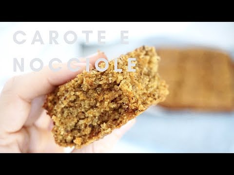 TORTA DI CAROTE E NOCCIOLE  »  Ricetta facile e veloce